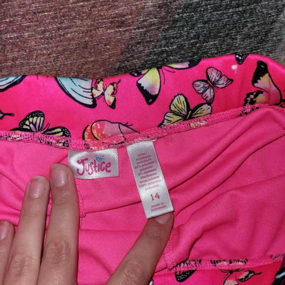 CLEANOUT SALE Butterfly Justice Circle Skater Skirt - Picture 3 of 3